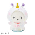 Japan Sanrio Original Dress-up Clothes (M) - Unicorn Hoodie / Pitatto Friends - 4