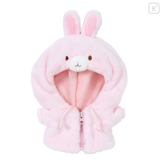 Japan Sanrio Original Dress-up Clothes (M) - Rabbit Hoodie / Pitatto Friends - 2