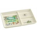 Japan Disney Divided Plate - Pooh / Better Things Ahead - 1