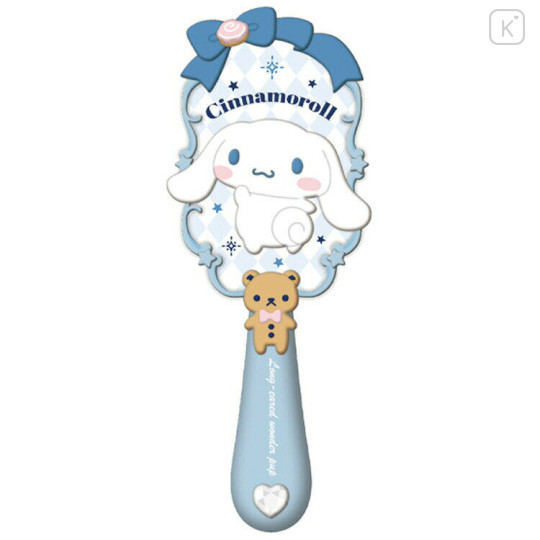 Japan Sanrio Hair Brush - Cinnamoroll / Smile Ribbon - 1