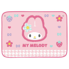 Japan Sanrio Blanket with Button - My Melody / Y2k Houndstooth