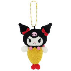 Japan Sanrio Mascot Holder - Kuromi / Fried Shrimp