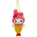 Japan Sanrio Mascot Holder - My Melody / Fried Shrimp - 1