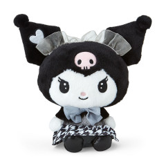 Japan Sanrio Plush Toy (S) - Kuromi / French Houndstooth