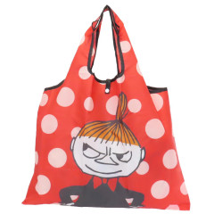 Japan Moomin Eco Shopping Bag - Little My / Smirk Red