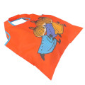 Japan Moomin Eco Shopping Bag - Little My / Orange - 2