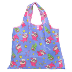 Japan Crayon Shin-chan Eco Shopping Bag - Shinnosuke Nohara / Choco Purple