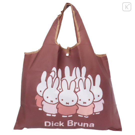 Japan Miffy Eco Shopping Bag - Miffy / Brown - 1