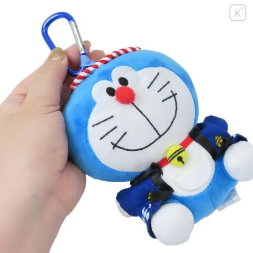 Japan Doraemon Eco Shopping Bag & Mascot Plush - Doraemon / Summer Festival Smile - 4