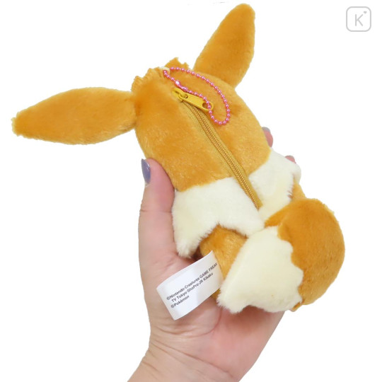 Japan Pokemon Mascot Mini Pouch - Eevee - 2