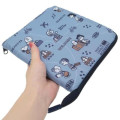 Japan Peanuts Travel Foldable Bag - Snoopy / Kids Blue - 5