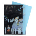 Japan Moomin 5 Pockets A4 Index File Holder - Hattifatteners & Little My / Black - 3