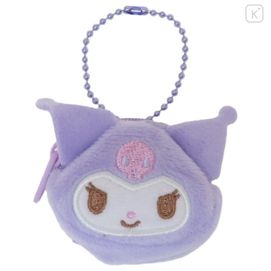 Japan Sanrio Mascot Mini Pouch - Kuromi / Backpack Style - 1