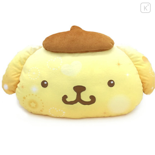 Japan Sanrio Die-cut Cushion - Pompompurin / Dreamy Yumefuwa - 1