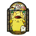 Japan Sanrio Kumitera Stained Glass Paper Craft Kit - Pompompurin - 1