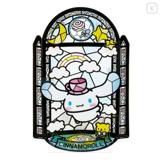 Japan Sanrio Kumitera Stained Glass Paper Craft Kit - Cinnamoroll - 1