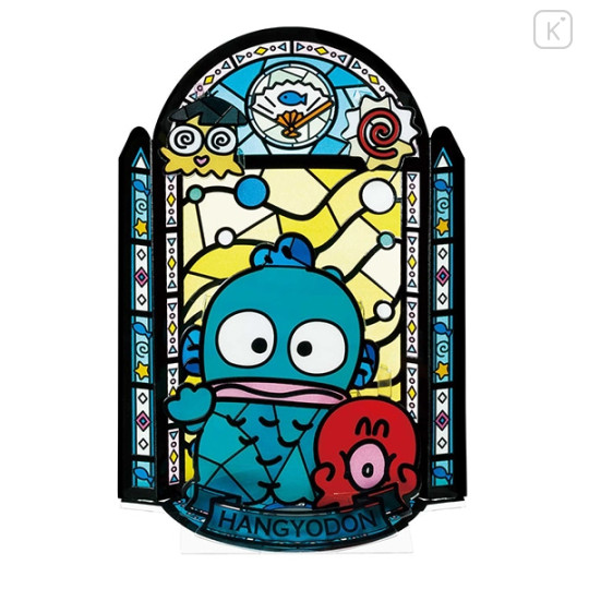 Japan Sanrio Kumitera Stained Glass Paper Craft Kit - Hangyodon - 1