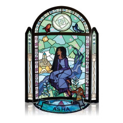 Japan Disney Kumitera Stained Glass Paper Craft Kit - Wish / Asha