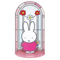 Japan Miffy Kumitera Stained Glass Paper Craft Kit - Pink - 1