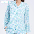 Japan Sanrio Gingham Shirt Pajamas (M) - Cinnamoroll / Mint - 2