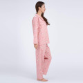 Japan Sanrio Gingham Shirt Pajamas (L) - Marron Cream / Apricot - 6