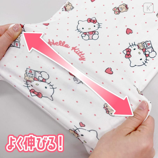 Japan Sanrio Shirt Pajamas (L) - Hello Kitty / White - 7