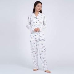 Japan Sanrio Shirt Pajamas (M) - Cinnamoroll / White