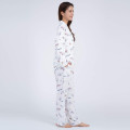 Japan Sanrio Shirt Pajamas (M) - Cinnamoroll / White - 6