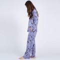 Japan Sanrio Shirt Pajamas (M) - Kuromi / Purple - 4