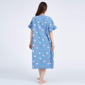 Japan Sanrio Gingham Dress - Hello Kitty / Blue - 5