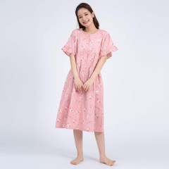 Japan Sanrio Gingham Dress - Marron Cream / Apricot