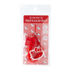 Japan Sanrio Multi-coil Spring Smartphone Strap Phone Charm - Hello Kitty