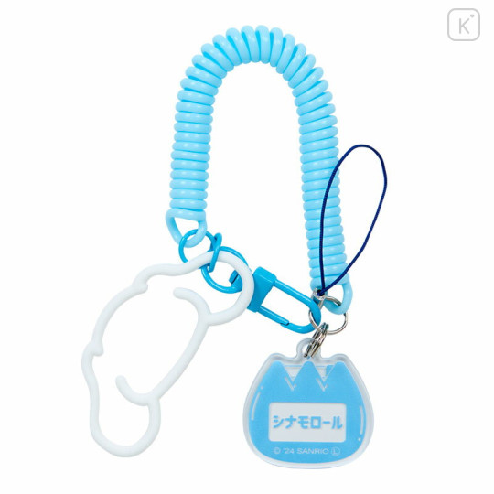Japan Sanrio Multi-coil Spring Smartphone Strap Phone Charm - Cinnamoroll - 2