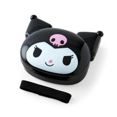 Japan Sanrio Face-shaped Lunch Box - Kuromi