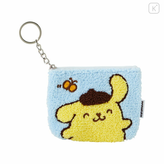 Japan Sanrio Sagara Embroidery Mini Pouch - Pompompurin - 1