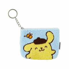 Japan Sanrio Sagara Embroidery Mini Pouch - Pompompurin