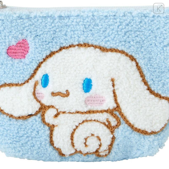 Japan Sanrio Sagara Embroidery Mini Pouch - Cinnamoroll - 4