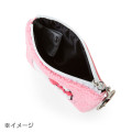 Japan Sanrio Sagara Embroidery Mini Pouch - Kuromi - 3