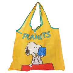 Japan Peanuts Eco Shopping Bag - Snoopy / Deep Yellow