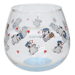 Japan Peanuts Swaying Glass Tumbler - Snoopy / Brother Olaf