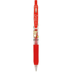 Japan San-X Sarasa Clip Gel Pen - Rilakkuma / Red