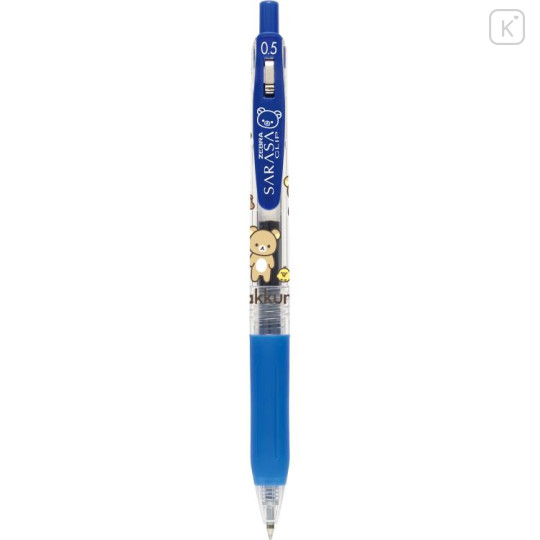 Japan San-X Sarasa Clip Gel Pen - Rilakkuma / Blue - 1