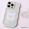 Japan San-X UV Coating Waterproof Sticker - Korilakkuma / Sky Curly Cotton Candy A - 2