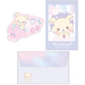 Japan San-X Mini Card Set - Rilakkuma / Sky Curly Cotton Candy A - 2