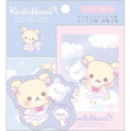 Japan San-X Mini Card Set - Rilakkuma / Sky Curly Cotton Candy B - 1