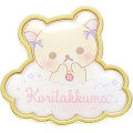 Japan San-X Secret Pin Badge - Korilakkuma / Sky Curly Cotton Candy Blind Box - 4