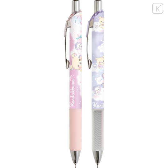 Japan San-X EnerGel Gel Pen Set - Korilakkuma / Sky Curly Cotton Candy - 1