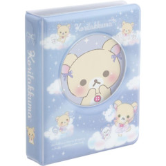 Japan San-X Multi Card Case Book - Korilakkuma / Sky Curly Cotton Candy