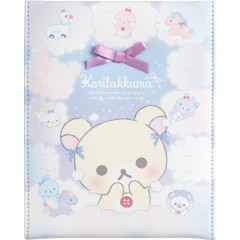 Japan San-X Folding Mirror - Korilakkuma / Sky Curly Cotton Candy