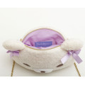 Japan San-X Plush Pochette - Korilakkuma / Sky Curly Cotton Candy - 4